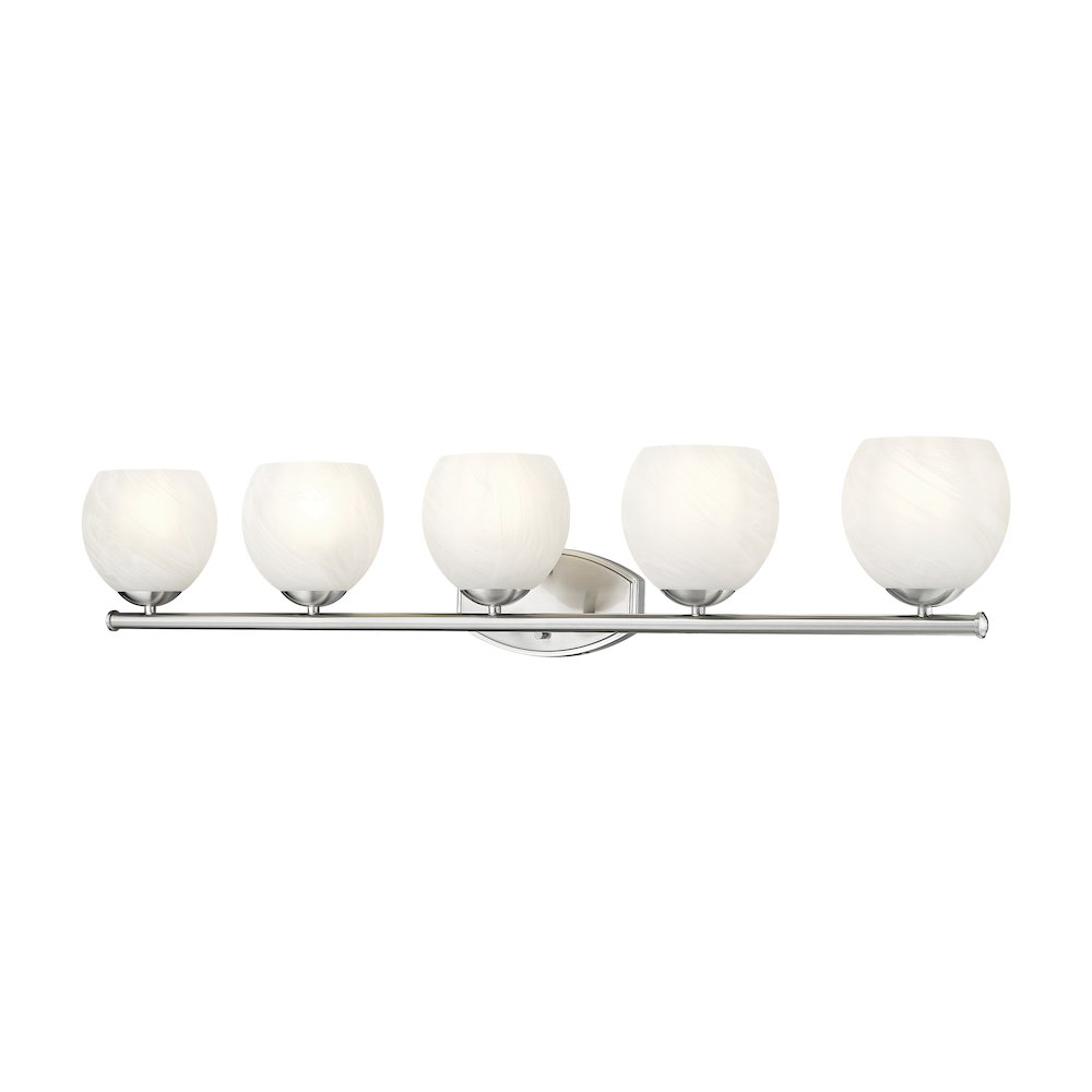 Z-Lite 5 Light Vanity, Brushed Nickel