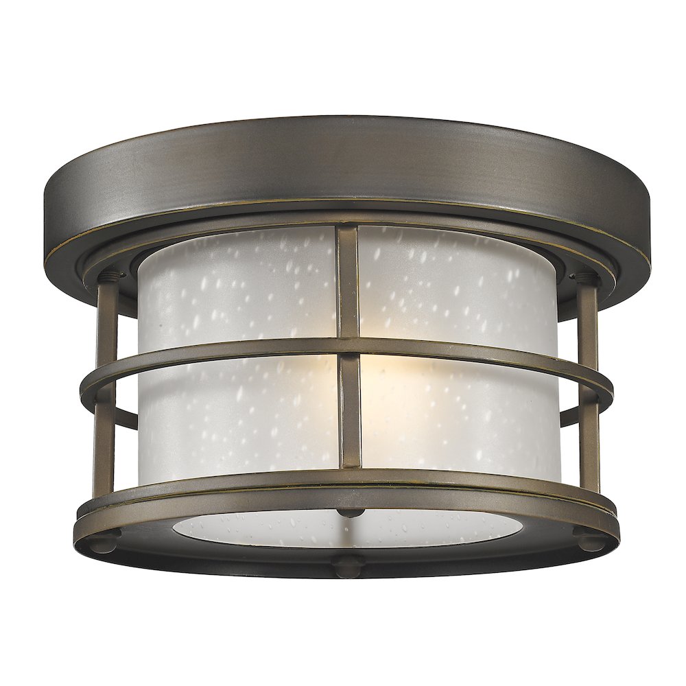 Z-Lite 1 Light Outdoor Flush Mount