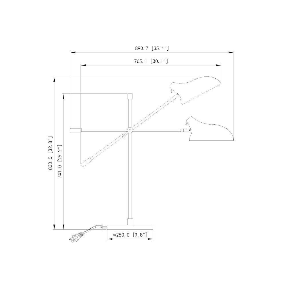 Z-Lite 1 Light Table Lamp