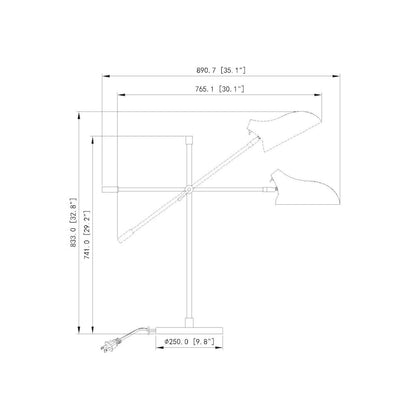 Z-Lite 1 Light Table Lamp