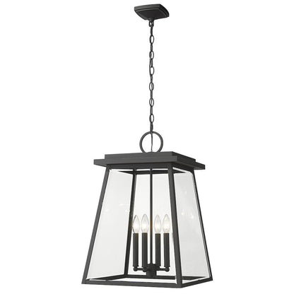 Z-Lite 4 Light Outdoor Chain Mount Ceiling Fixture