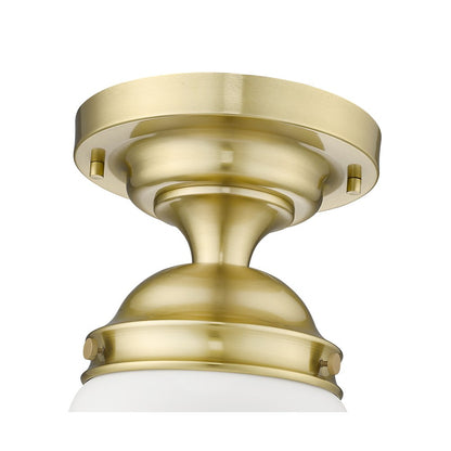 Z-Lite 1 Light Flush Mount