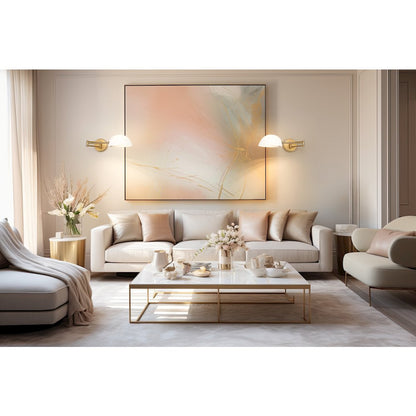 Z-Lite 1 Light Wall Sconce, Modern Gold