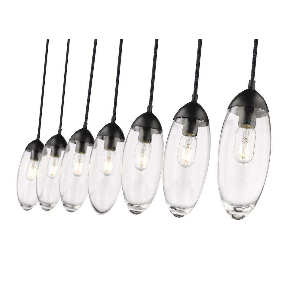 Z-Lite 7 Light Linear Chandelier