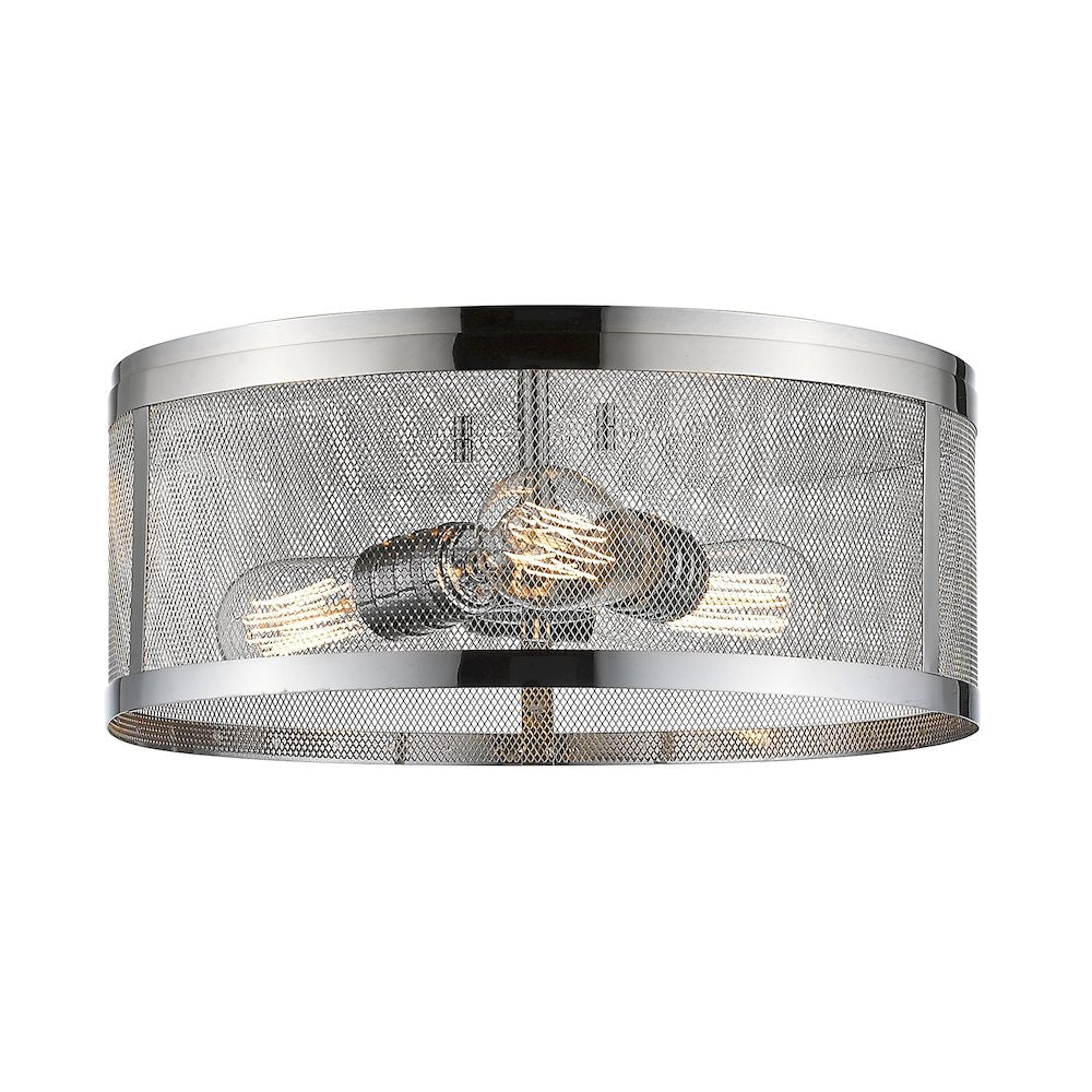Z-Lite 3 Light Flush Mount