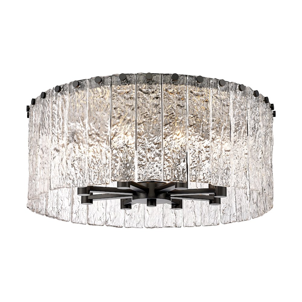 Z-Lite 8 Light Flush Mount