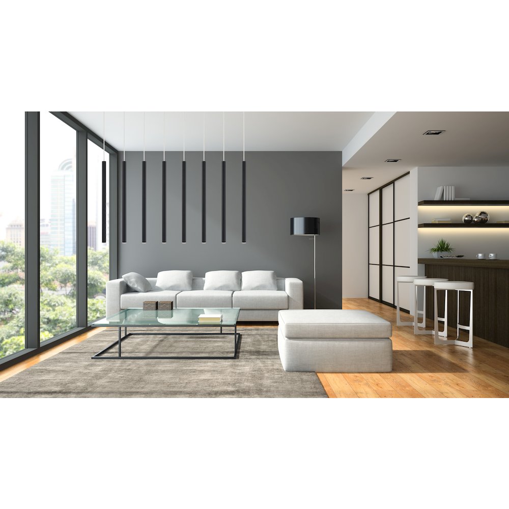 Z-Lite 8 Light Linear Chandelier
