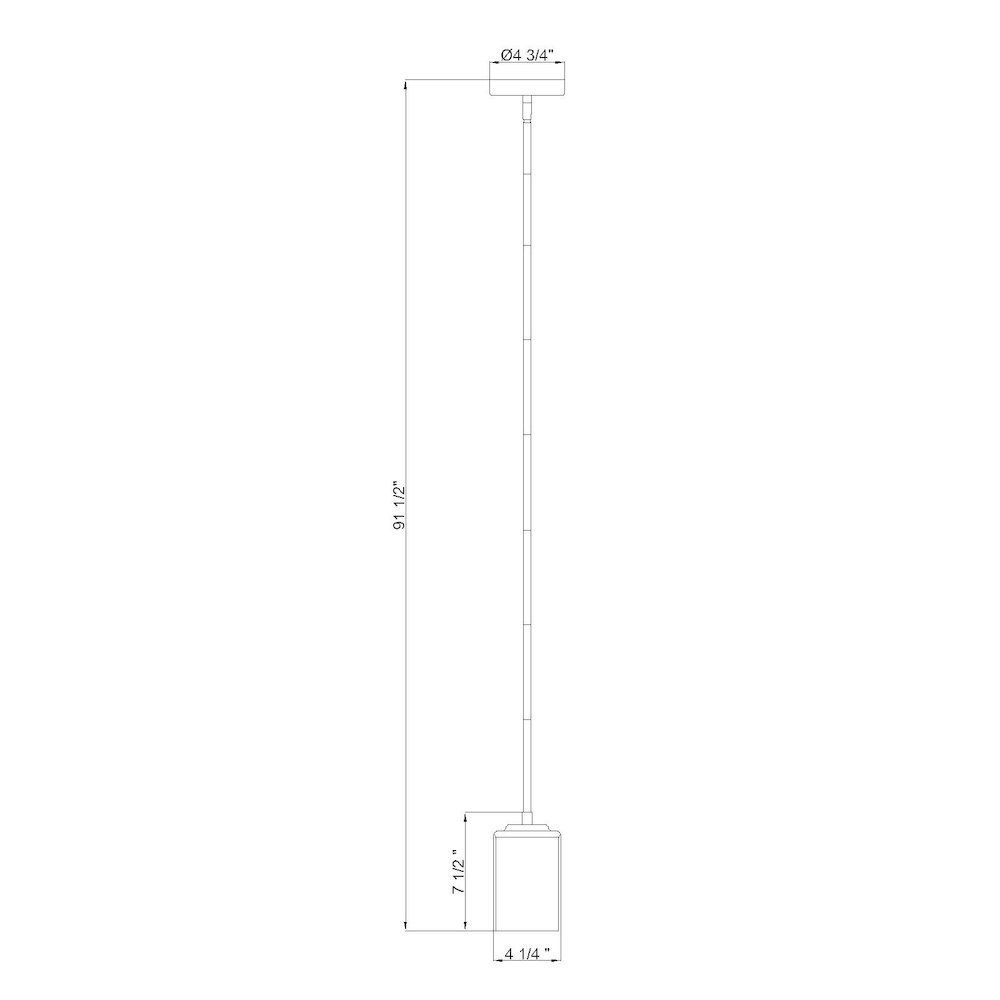 Z-Lite 1 Light Pendant