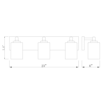 Z-Lite 3 Light Vanity