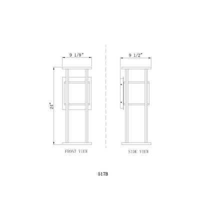 Z-Lite 2 Light Outdoor Wall Light