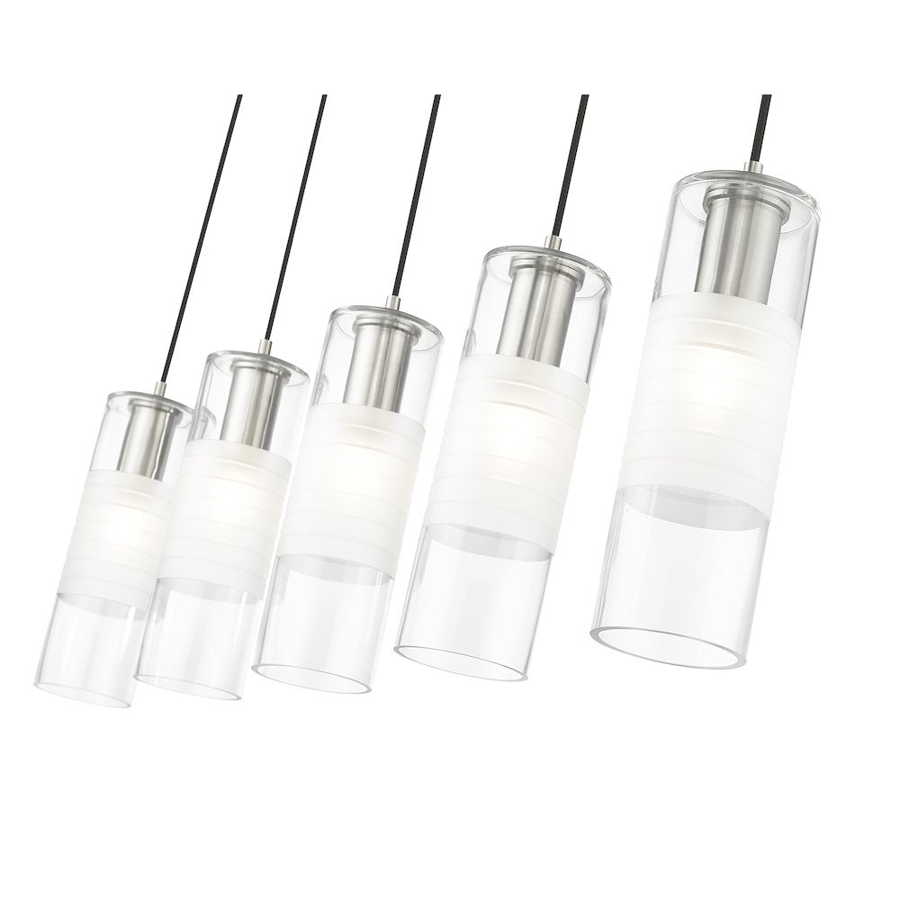 Z-Lite 5 Light Linear Chandelier
