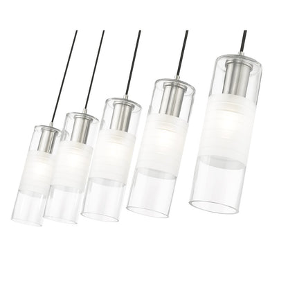 Z-Lite 5 Light Linear Chandelier