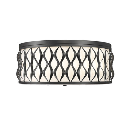Z-Lite 5 Light Flush mount