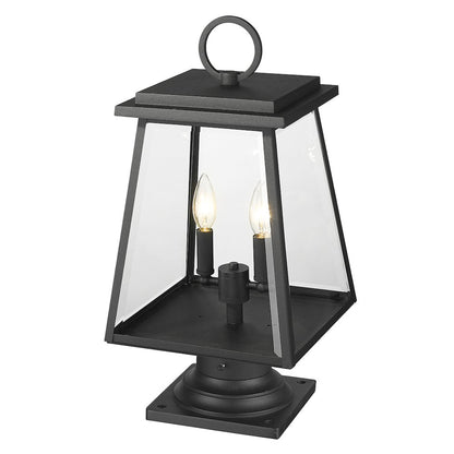 Z-Lite 2 Light Outdoor Pier Mounted Fixture