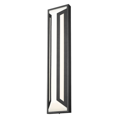 Z-Lite 2 Light Outdoor Wall Light, Sand Black