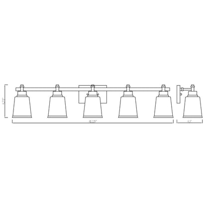 Z-Lite 5 Light Vanity