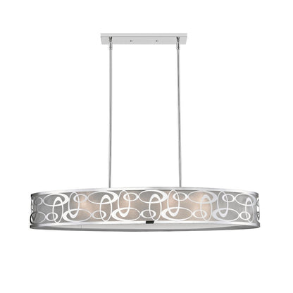 Z-Lite 8 Light Linear Chandelier