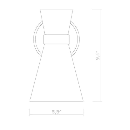 Z-Lite 1 Light Wall Sconce