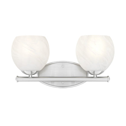 Z-Lite 2 Light Vanity, Brushed Nickel
