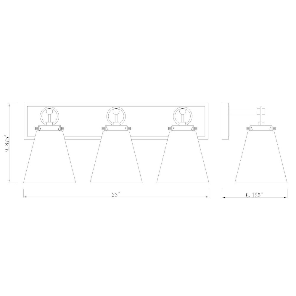 Z-Lite 3 Light Vanity