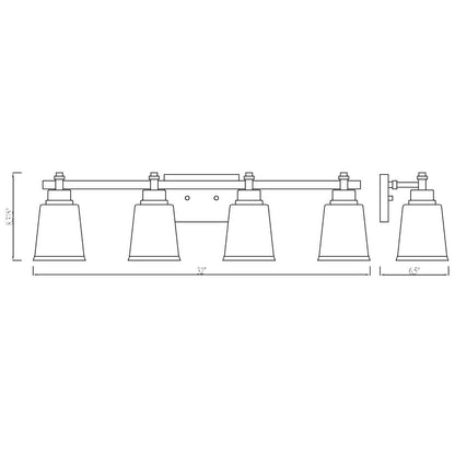 Z-Lite 4 Light Vanity