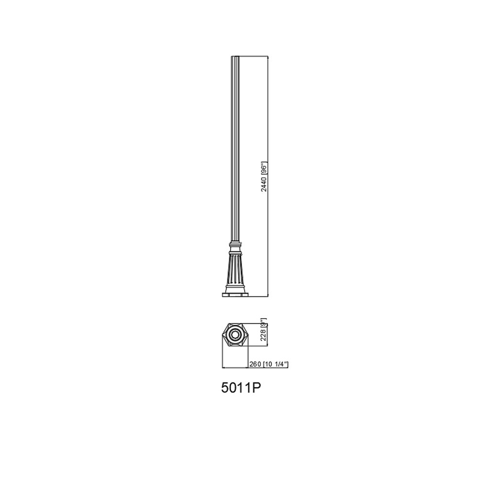 Z-Lite Outdoor Post