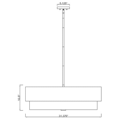 Z-Lite 6 Light Chandelier