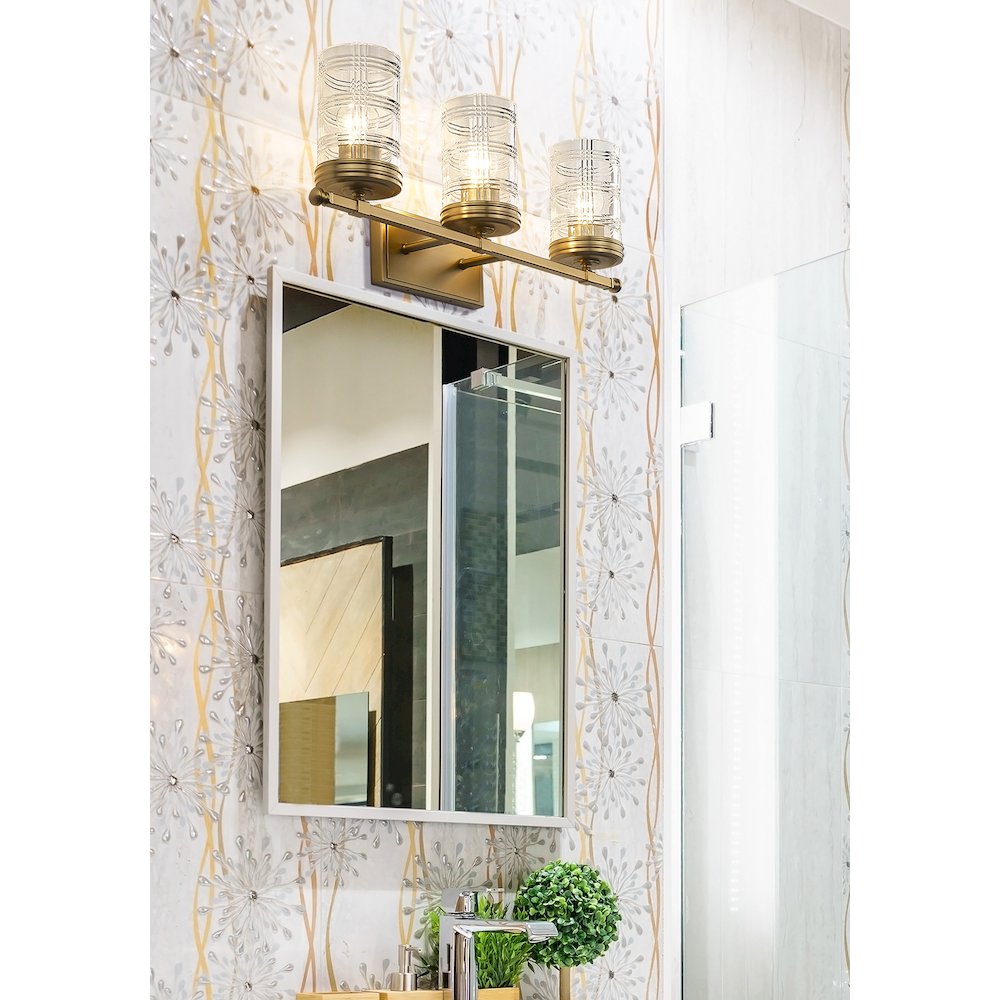 Z-Lite 3 Light Vanity