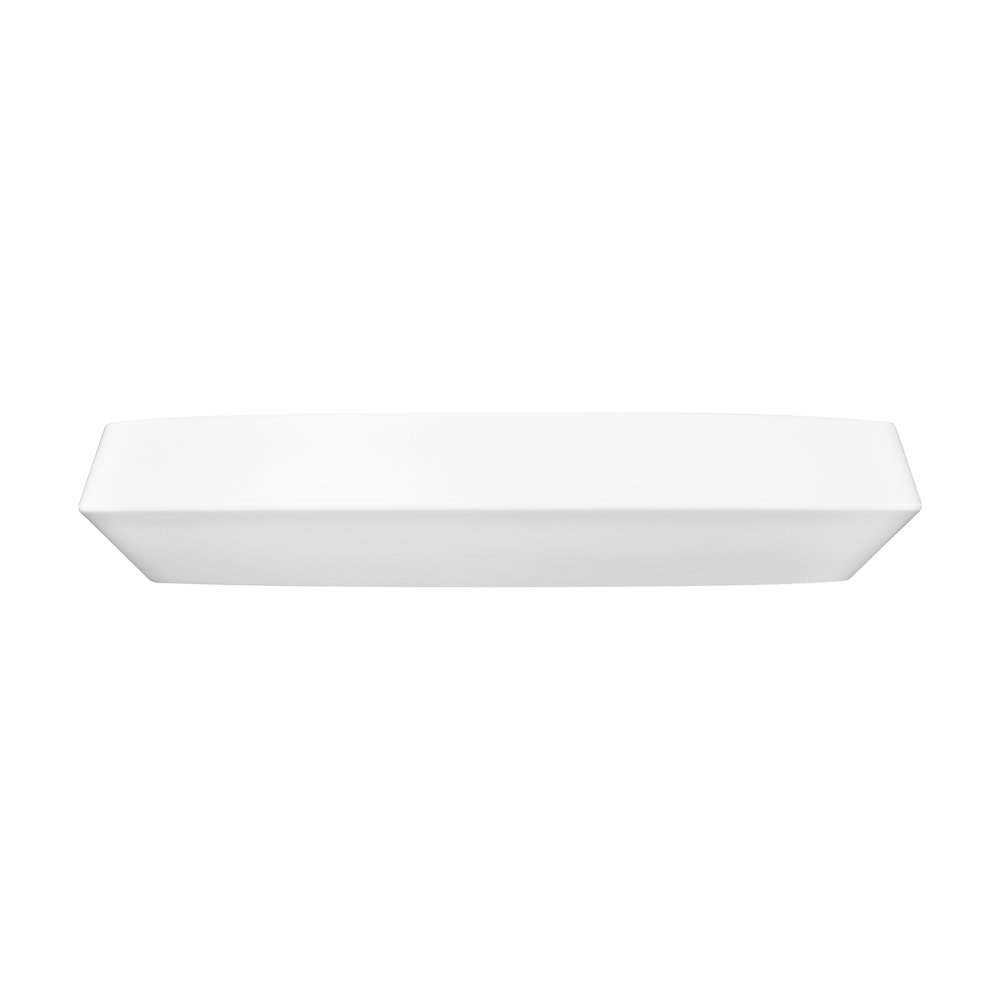 Z-Lite 1 Light Flush Mount, Matte White
