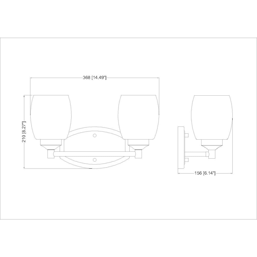 Z-Lite 2 Light Vanity