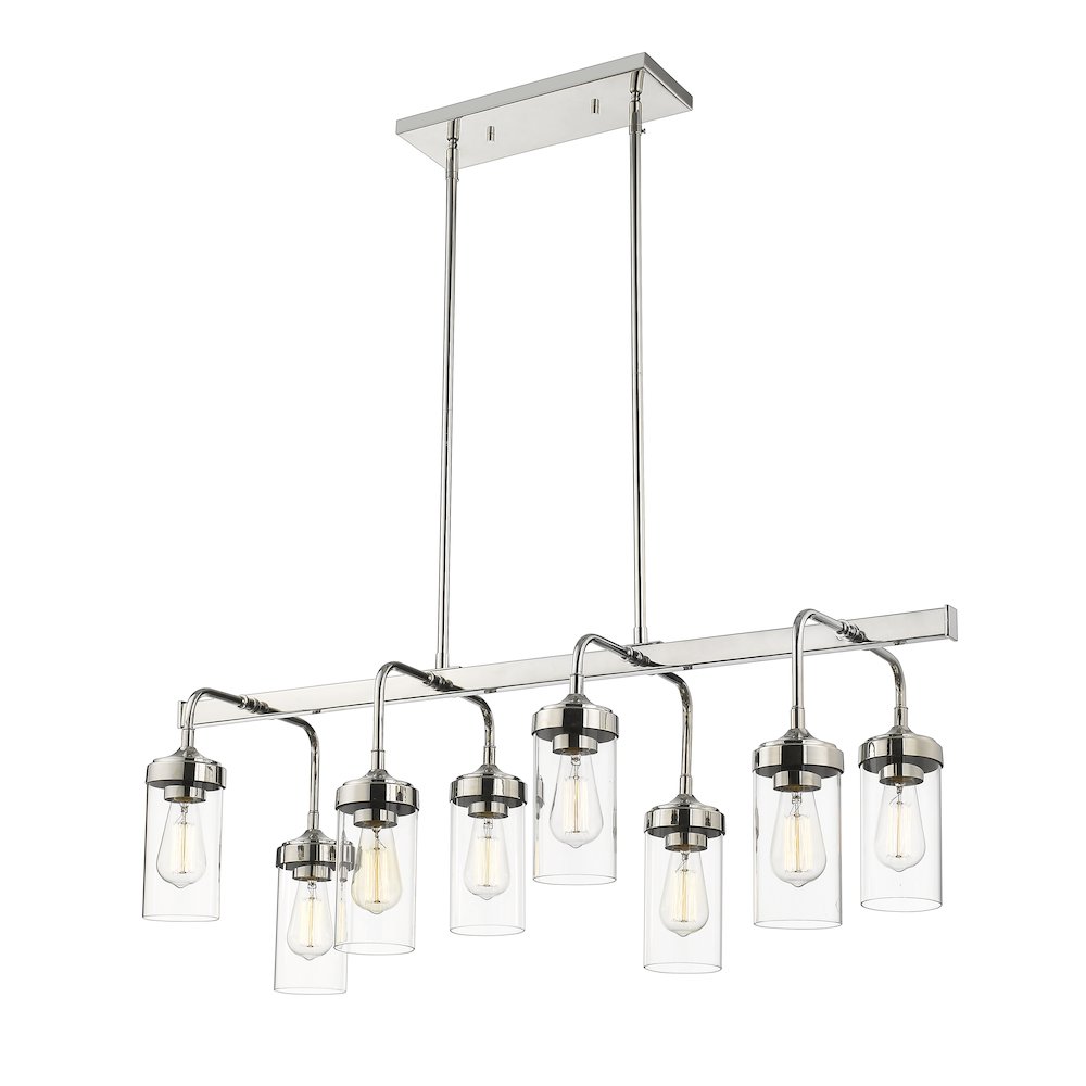 Z-Lite 8 Light Linear Chandelier