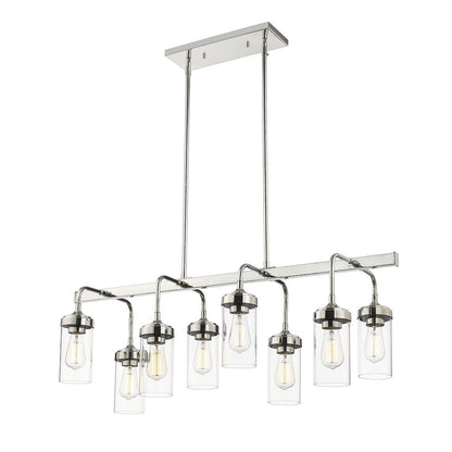 Z-Lite 8 Light Linear Chandelier