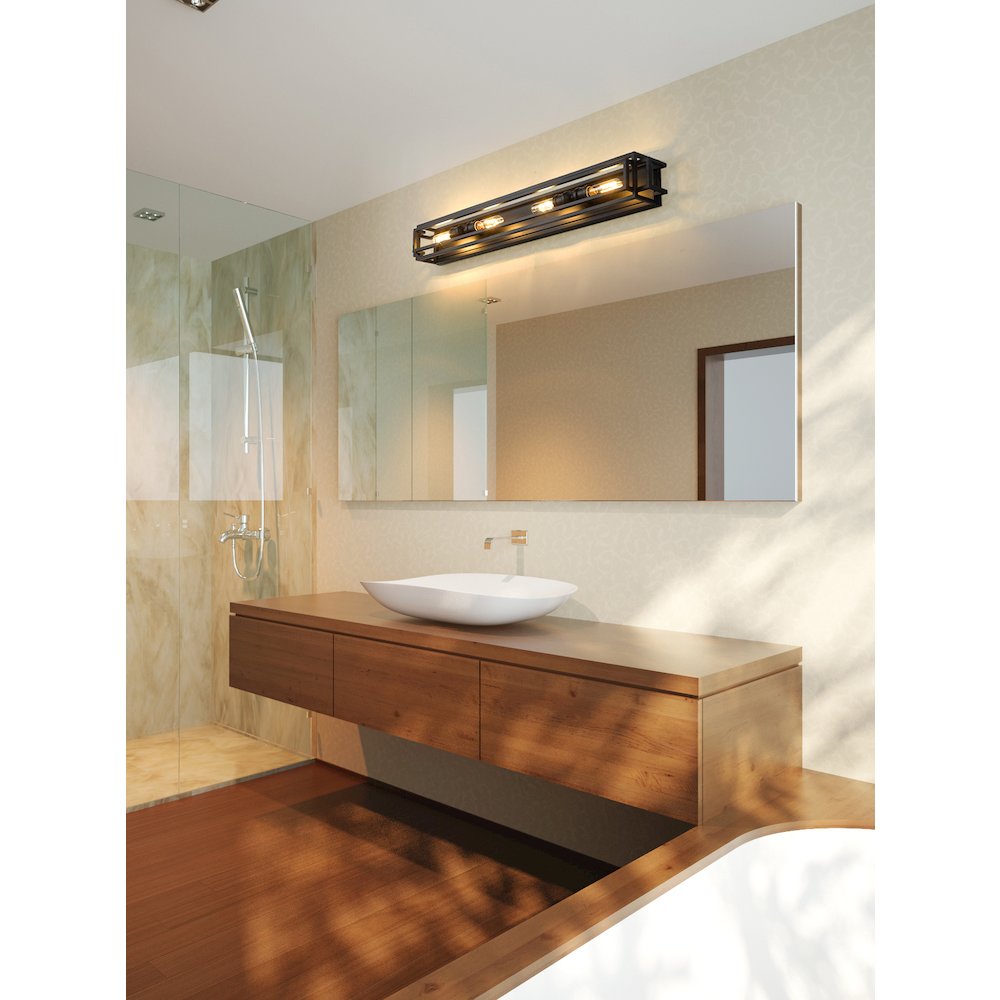 Z-Lite 4 Light Vanity