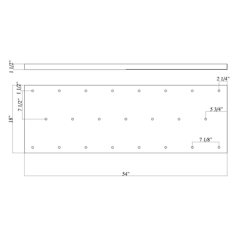 Z-Lite 23 Light Ceiling Plate