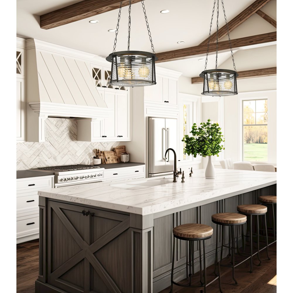 Z-Lite 3 Light Pendant