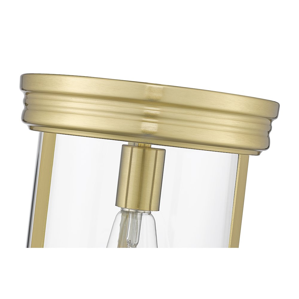Z-Lite 1 Light Flush Mount