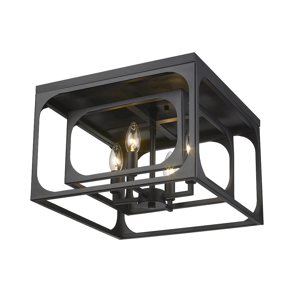Z-Lite 4 Light Flush Mount