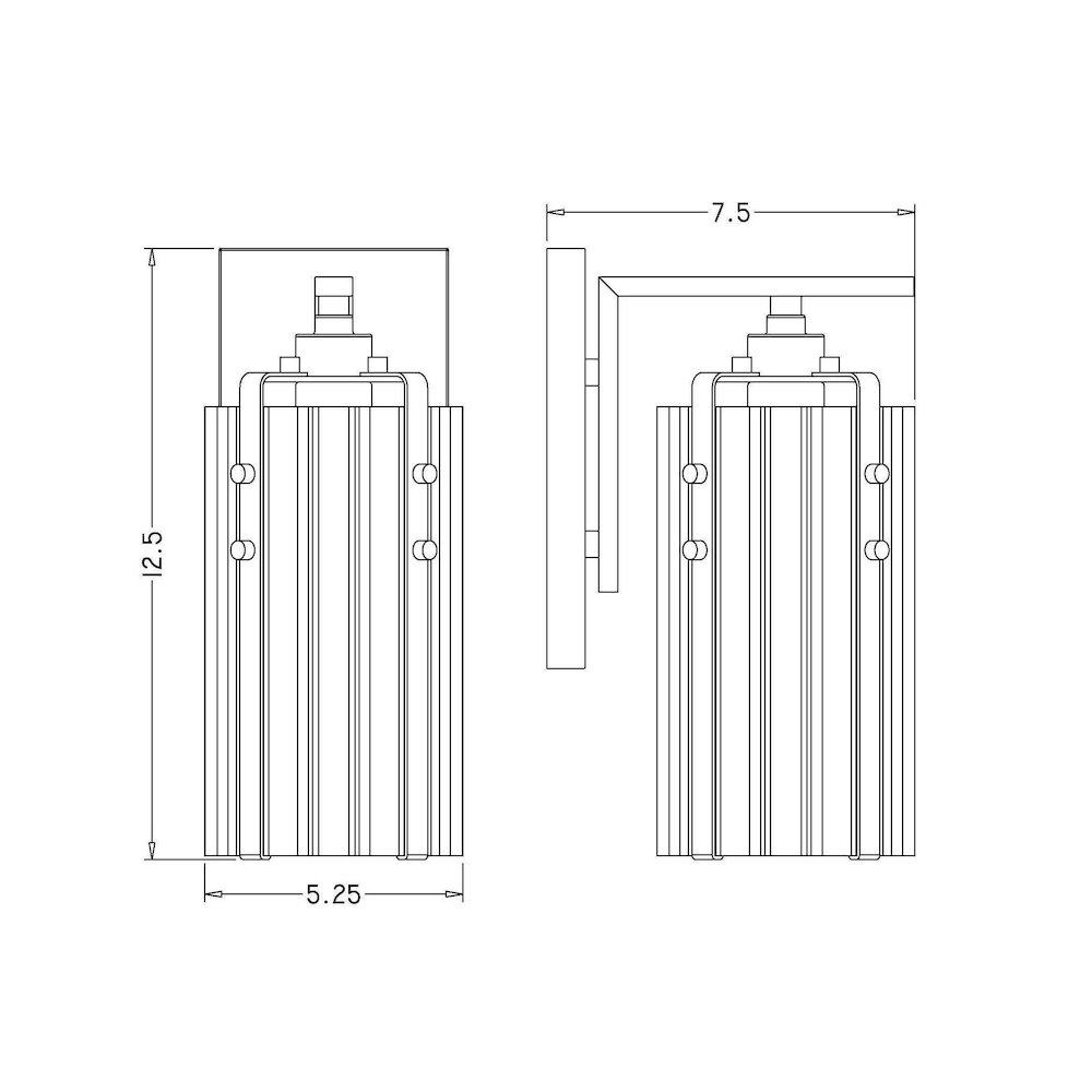 Z-Lite 1 Light Wall Sconce