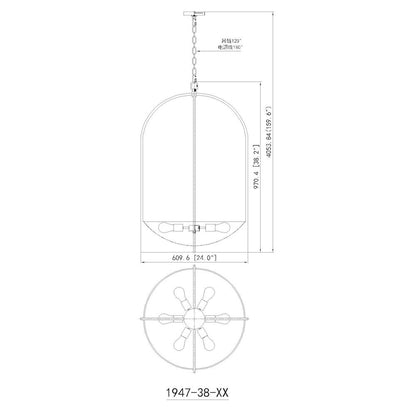 Z-Lite 6 Light Chandelier
