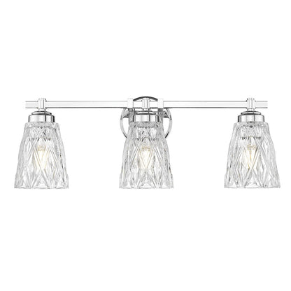 Z-Lite 3 Light Vanity, Chrome
