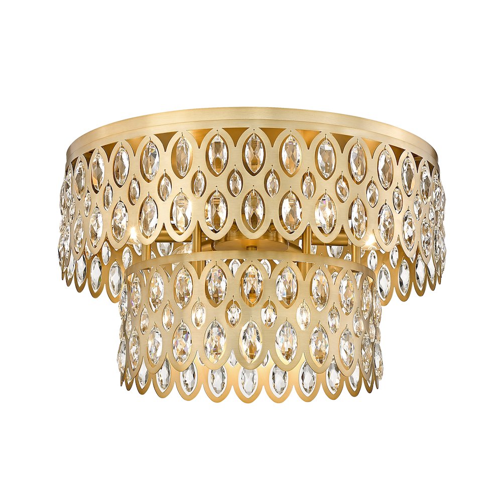 Z-Lite 9 Light Flush Mount