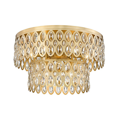 Z-Lite 9 Light Flush Mount
