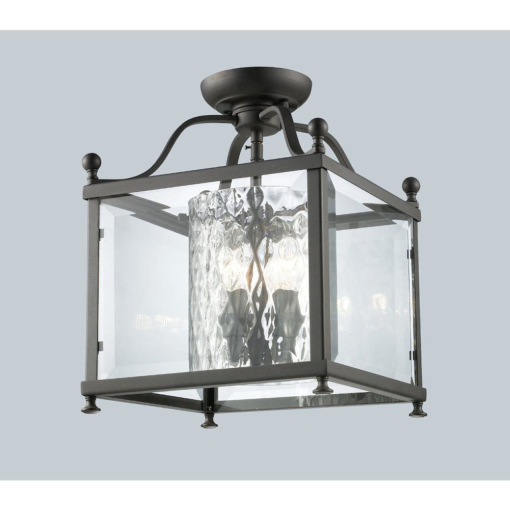 Z-Lite 3 Light Semi Flush Mount