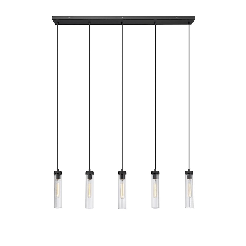 Z-Lite 5 Light Linear Chandelier