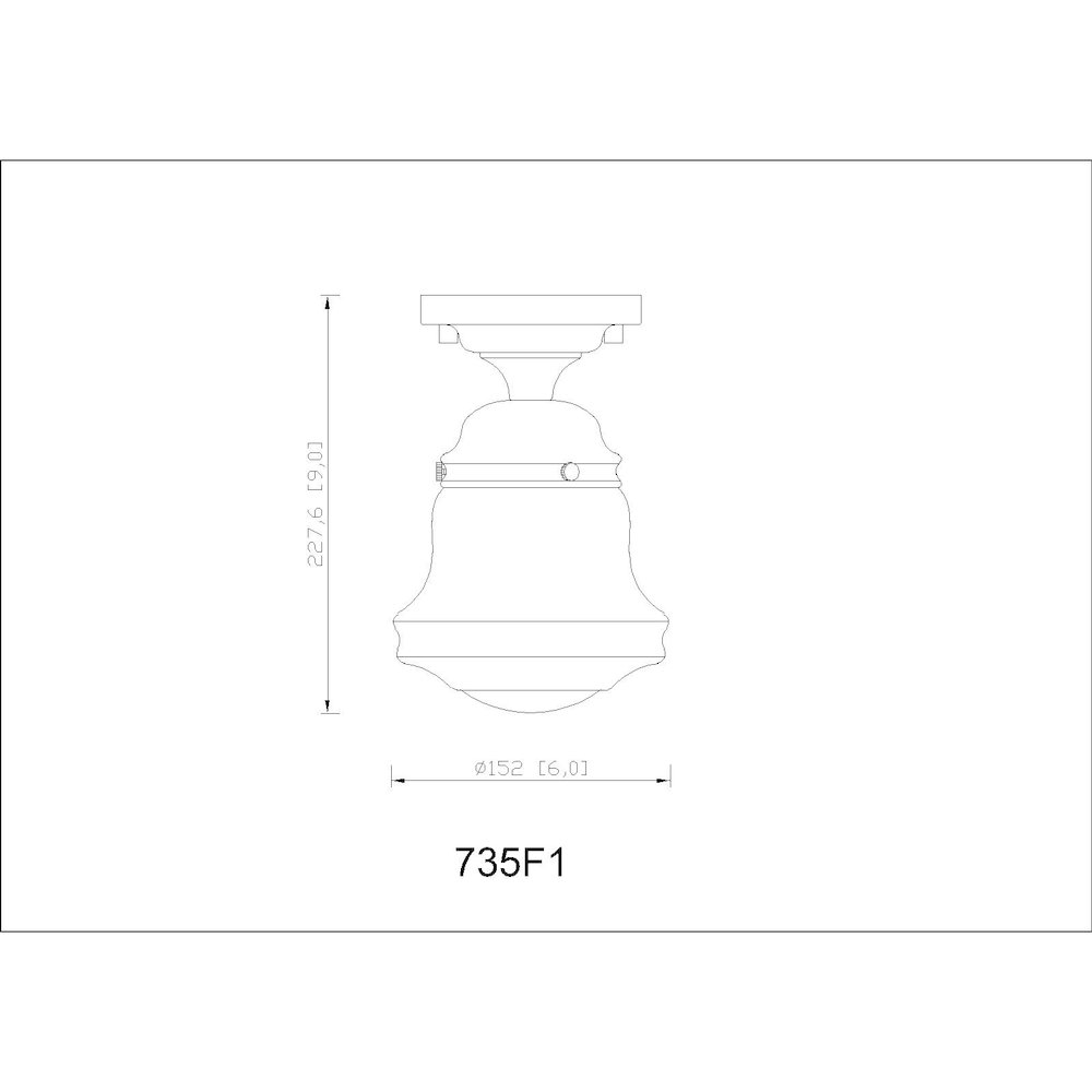 Z-Lite 1 Light Flush Mount