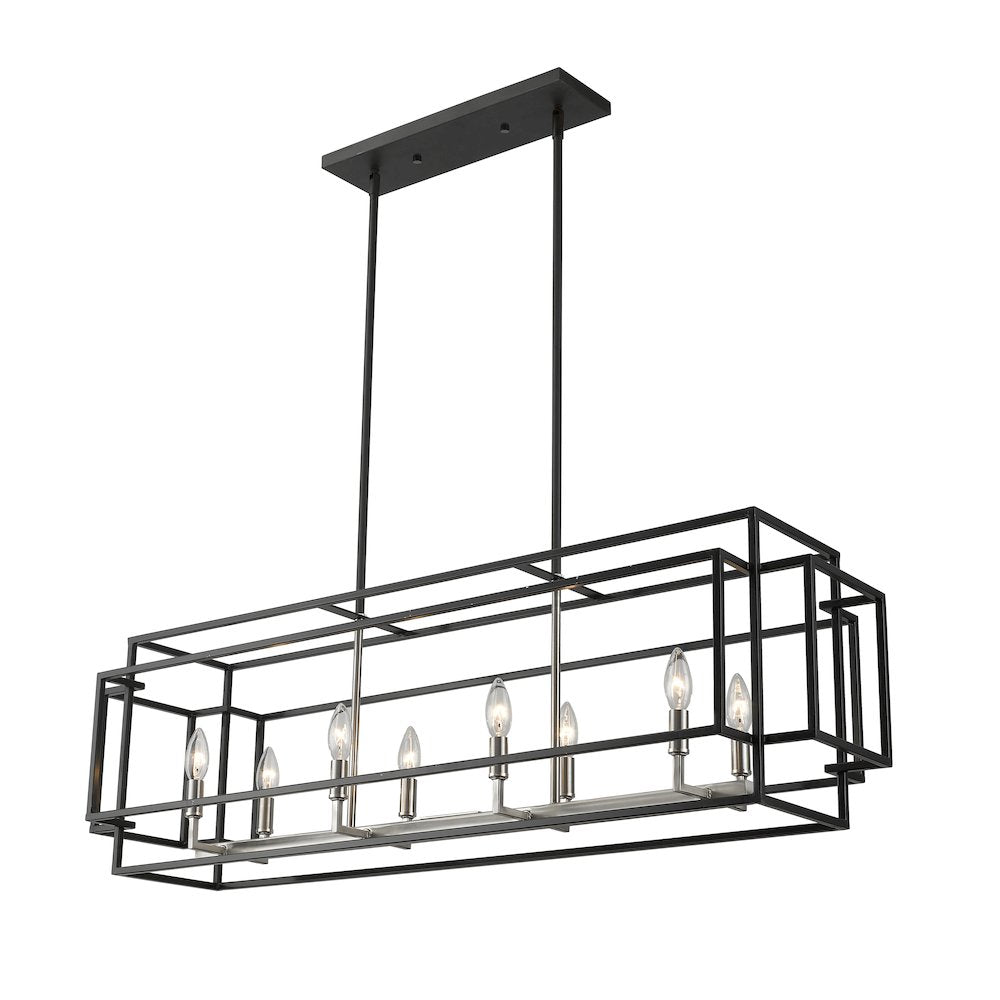Z-Lite 8 Light Linear Chandelier