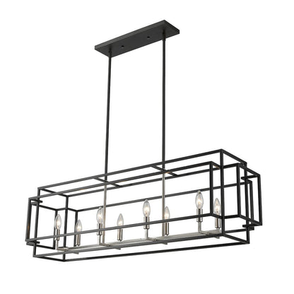 Z-Lite 8 Light Linear Chandelier