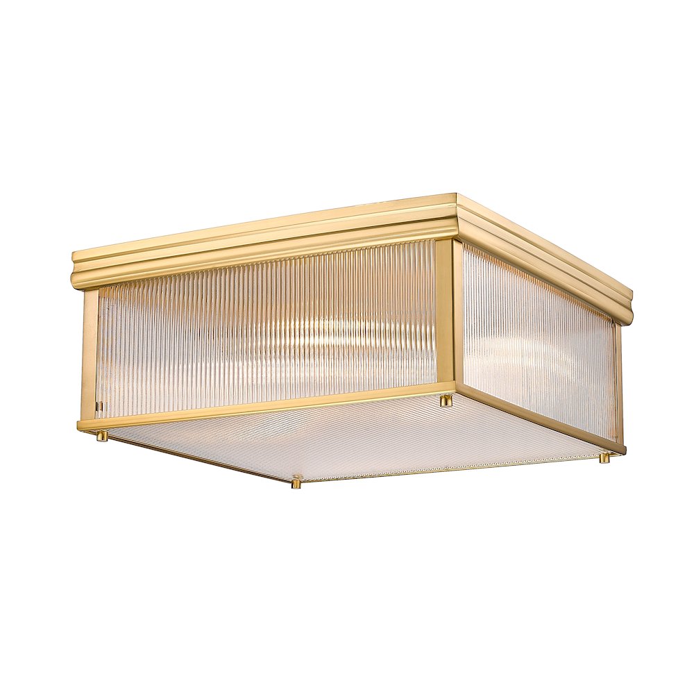 Z-Lite 4 Light Flush Mount