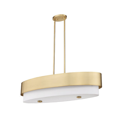 Z-Lite 5 Light Linear Chandelier