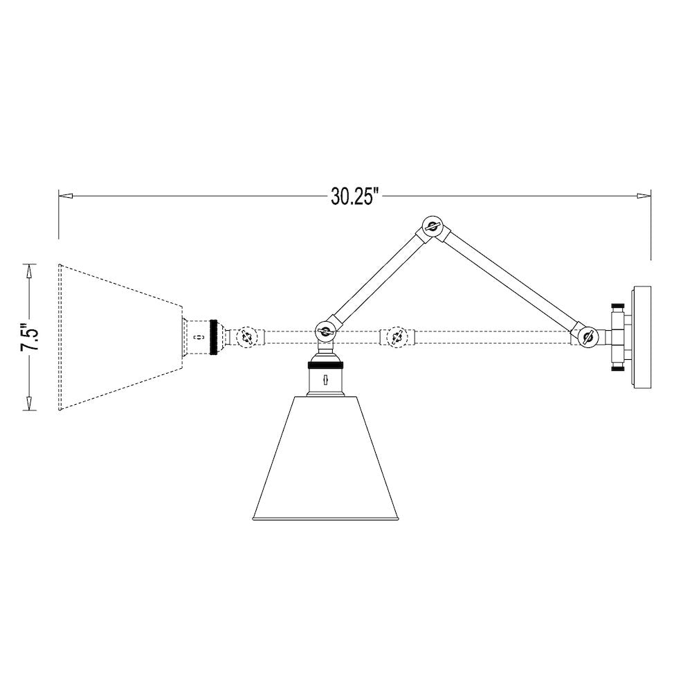 Z-Lite 1 Light Wall Sconce
